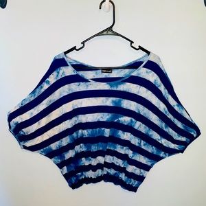 Tye Dye Batwing Blouse